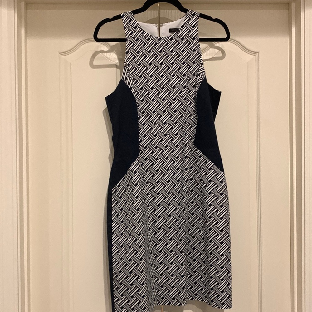 Banana Republic geometric dress size 12